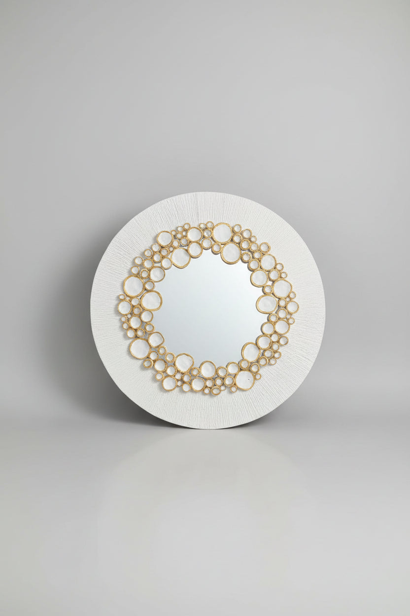 Small Balls Mirror White Base