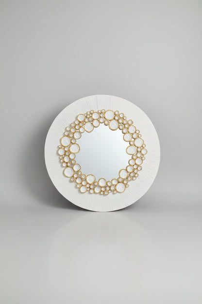 Small Balls Mirror White Base