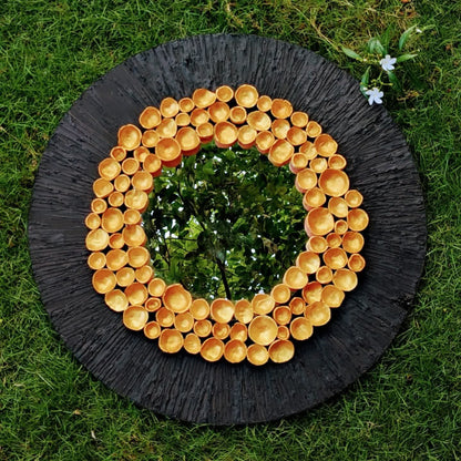 Small Balls Mirror Black Base